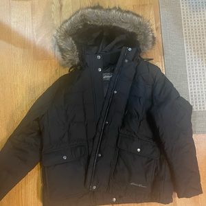 Eddie Bauer puffer XXL ladies hooded jacket